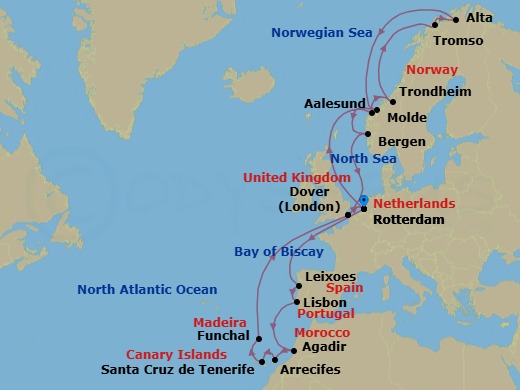 Cruise Map