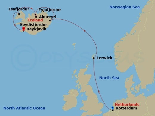 Cruise Map