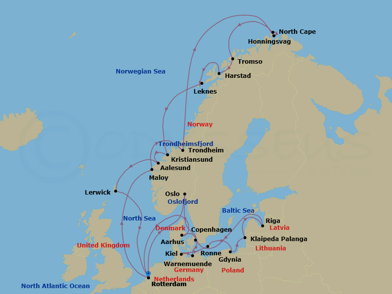 Cruise Map