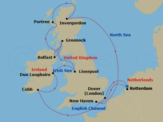 Cruise Map