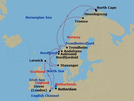 Cruise Map