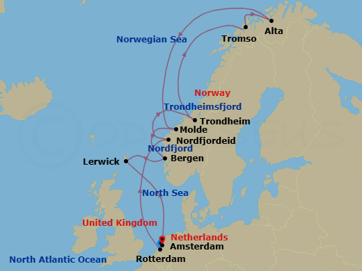 Cruise Map