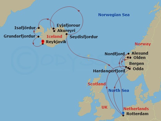 Cruise Map