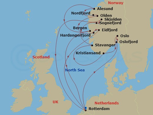 Cruise Map