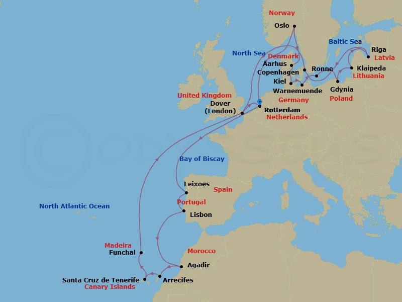 Cruise Map