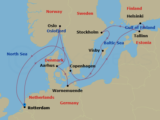 Cruise Map
