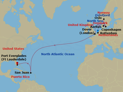 Cruise Map