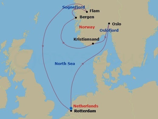 Cruise Map