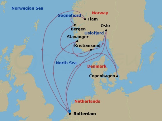 Cruise Map
