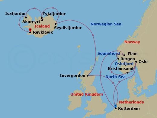 Cruise Map
