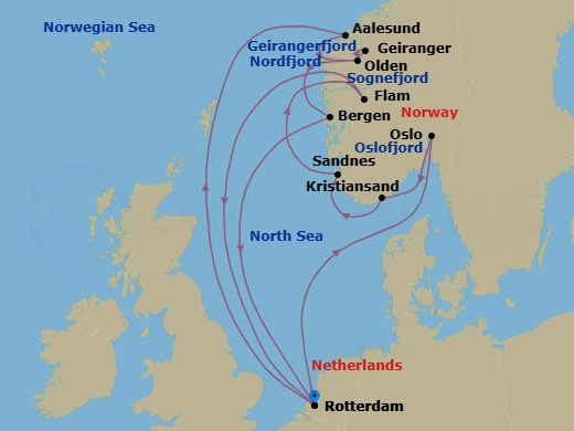 Cruise Map