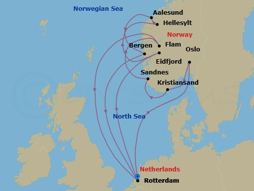 Cruise Map