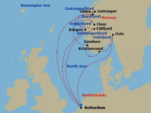 Cruise Map