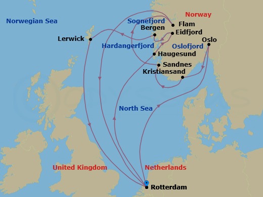 Cruise Map