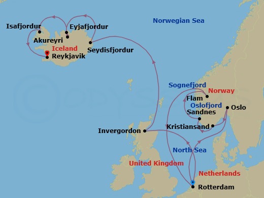 Cruise Map