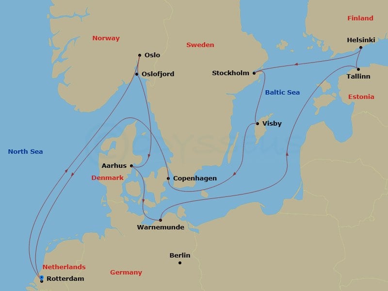 Cruise Map