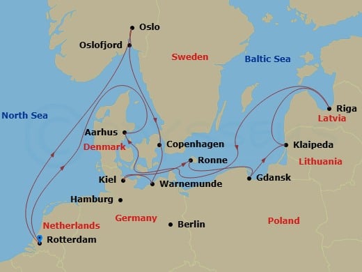 Cruise Map
