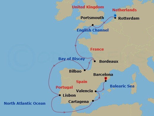 Cruise Map