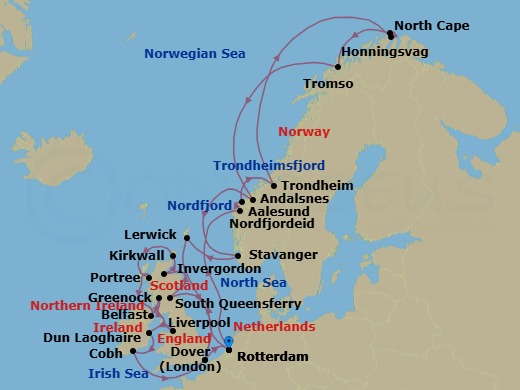 Cruise Map