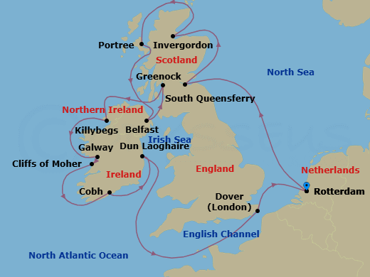 Cruise Map
