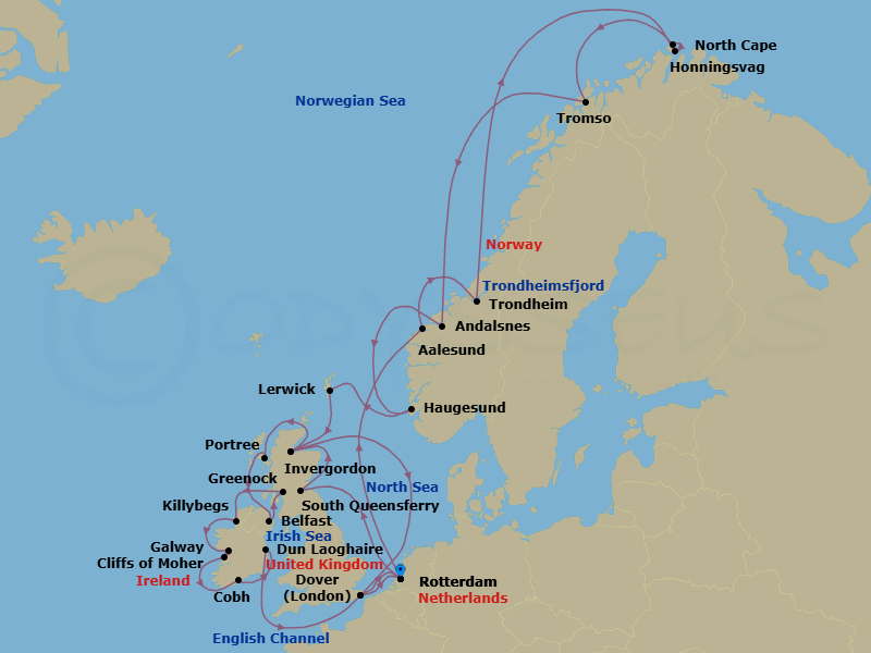 Cruise Map