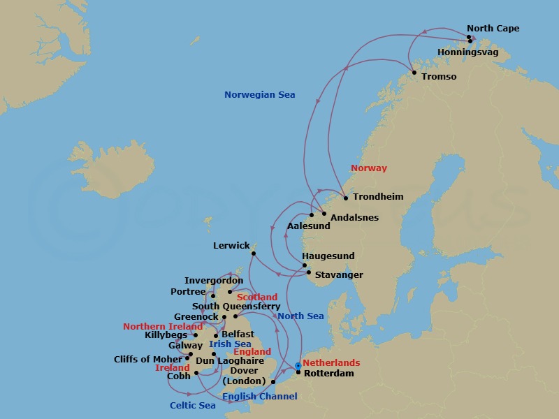 Cruise Map