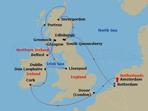 Cruise Map