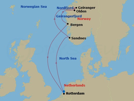 Cruise Map