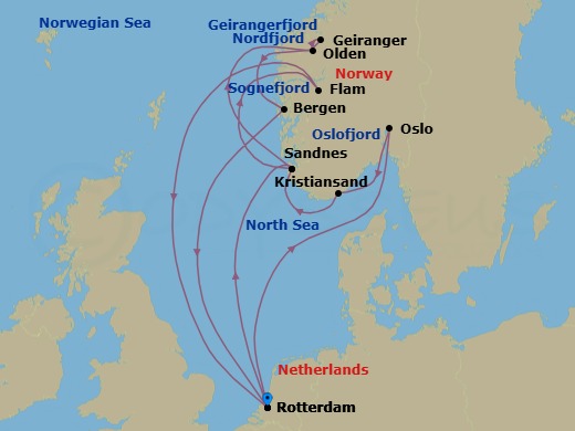 Cruise Map