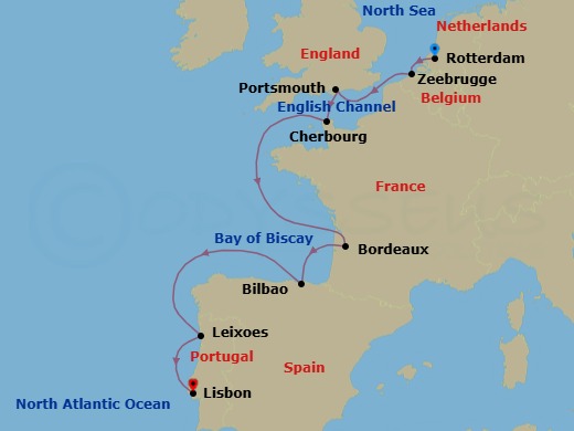 Cruise Map