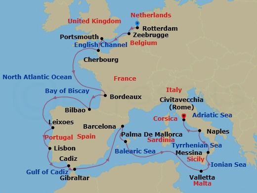 Cruise Map