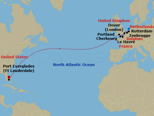 Cruise Map