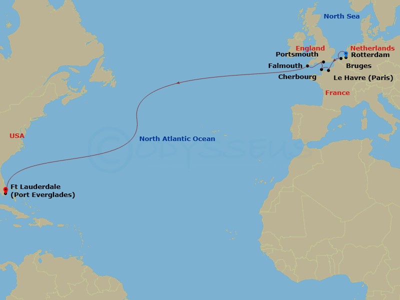 Cruise Map
