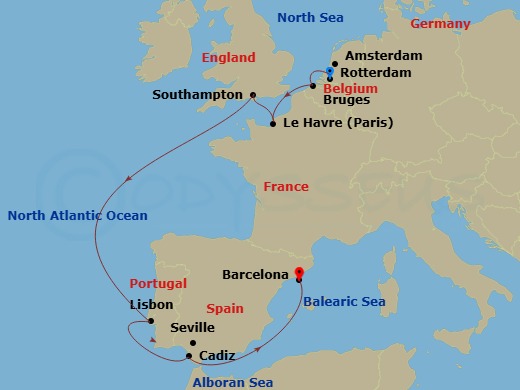 Cruise Map