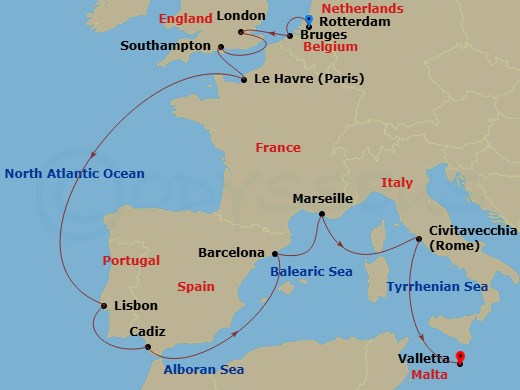 Cruise Map
