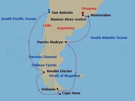 Cruise Map