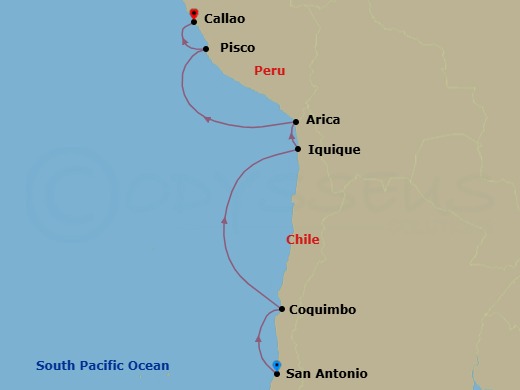 Cruise Map