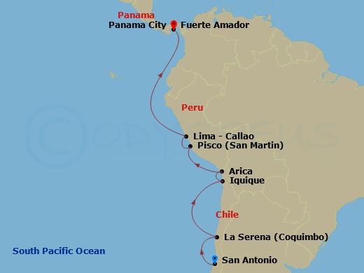 Cruise Map