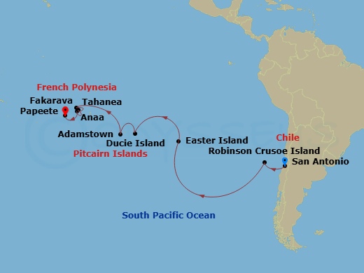 Cruise Map