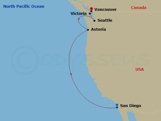 Cruise Map