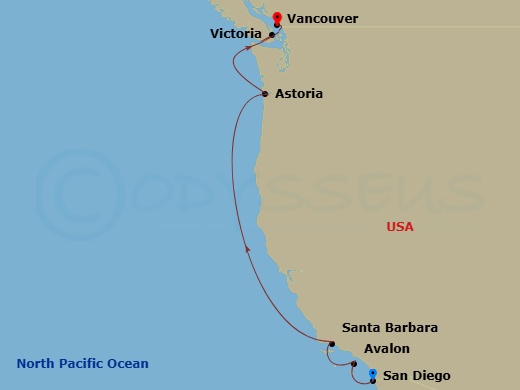 Cruise Map
