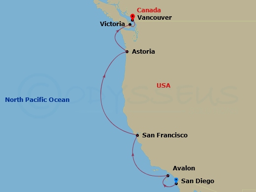 Cruise Map