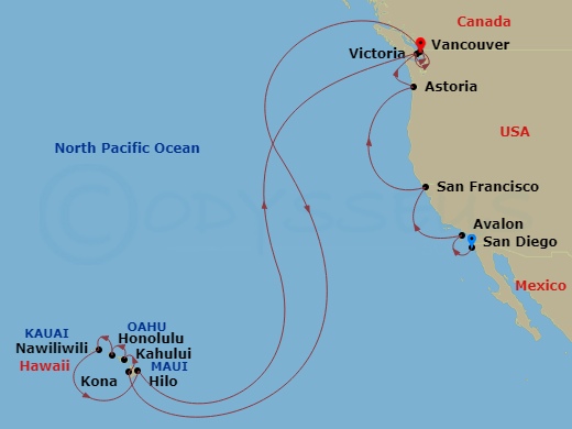 Cruise Map