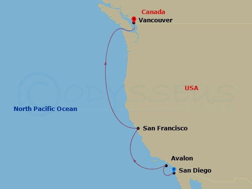 Cruise Map