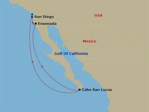 Cruise Map