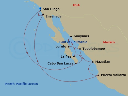 Cruise Map