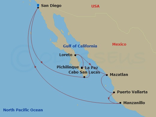 Cruise Map