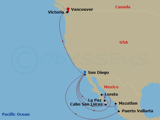 Cruise Map