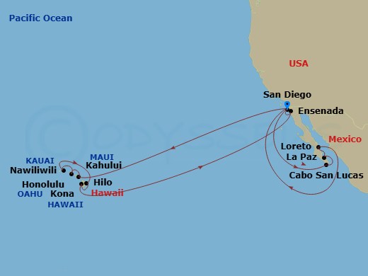 Cruise Map