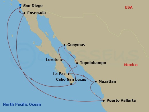 Cruise Map